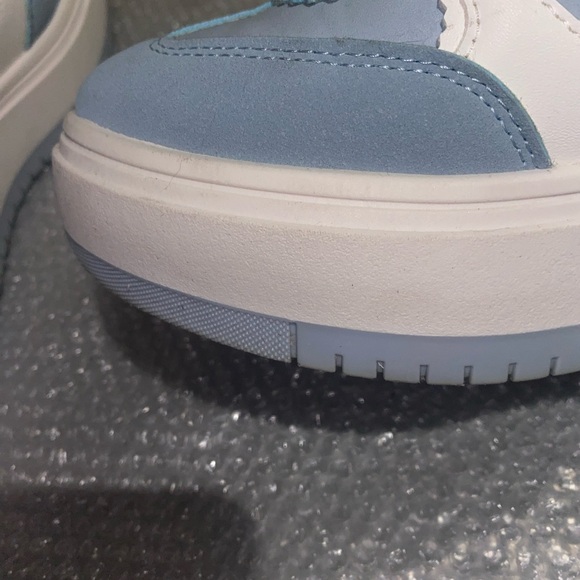 NaNa Light Blue & White Platform Sneakers, Size 6.5 - Picture 12 of 17